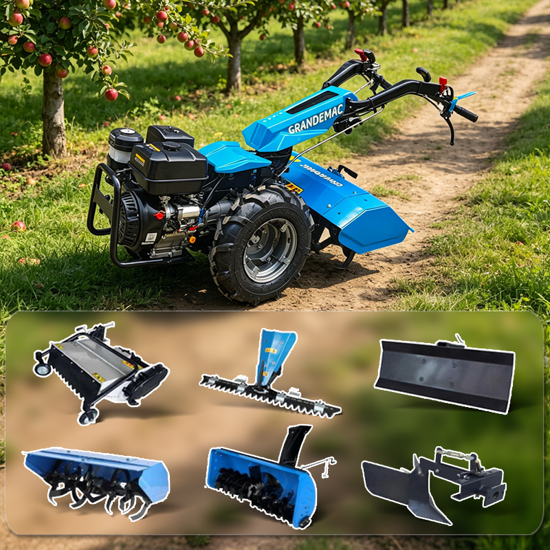 Complete Implement Set for Two‑Wheel Walking Tractor Complete Implement Set for Two‑Wheel Walking Tractor