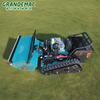 800mm Oil Electric Hybrid Remote Control Grass Crusher with Track