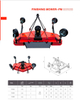 FM Series Finishing Mower with CE | PTO Lawn Mower for Compact Tractors