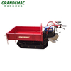 Mini Crawler Dumper 400kg Track Transporter with Yamaha Engine for Orchard & Hilly Terrain