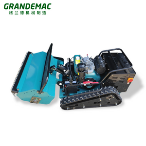 800mm Oil Electric Hybrid Remote Control Grass Crusher with Track