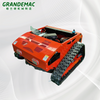 4 Stroke Gasoline Robotic Lawn Mower with Rubber Tracks