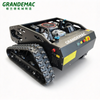 800mm Hybrid Crawler Remote Control Lawn Mower | 16HP Loncin Engine, 50&deg; Slope Mower