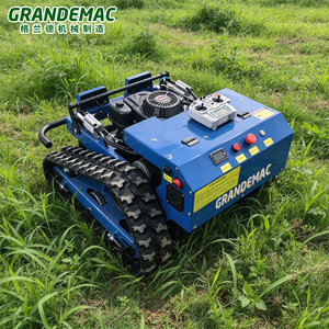 550A / 550B Hybrid Crawler Remote Control Lawn Mower | 550mm Cutting Width, 50&deg; Slope Mowing