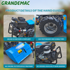 Orchard Two-Wheel Walking Tractor with Rotary Tiller Cultivator
