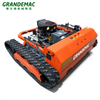 Tracked Remote Control Lawn Mower With Built-in Generator, 60&deg; Climbing RC Crawler Grass Mowing Machine