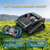 800mm Hybrid Crawler Remote Control Lawn Mower | 16HP Loncin Engine, 50&deg; Slope Mower