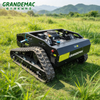 1000mm Hybrid Gas-Electric Remote Control Crawler Lawn Mower | 22HP Loncin Engine, 50&deg; Slope Mowing Robot for Orchard, Hillside & Farm