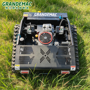 800mm Hybrid Crawler Remote Control Lawn Mower | 16HP Loncin Engine, 50&deg; Slope Mower