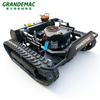 Hybrid Gas-Electric RC Tracked Lawn Mower | 1000mm Cutting Width, 60&deg; Slope Mowing Robot