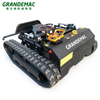 Hybrid Gas-Electric RC Tracked Lawn Mower | 1000mm Cutting Width, 60&deg; Slope Mowing Robot