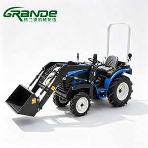 20–50 HP 4WD Compact Orchard Tractor With Front Loader | Vineyard Farm Tractor