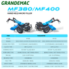 Orchard Two-Wheel Walking Tractor with Rotary Tiller Cultivator